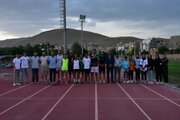 برگزاری اردوی تیم ملی دوومیدانی پیوند اعضا درشهرکرد