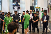 حضور سرزده تاج در اردوی تیم ملی