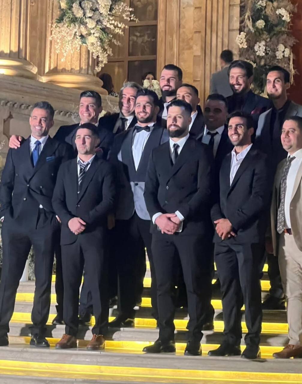 عکس | یک پرسپولیسی در عروسی حسن یزدانی 2