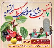 اشنویه میزبان هفتمین جشنواره گیلاس