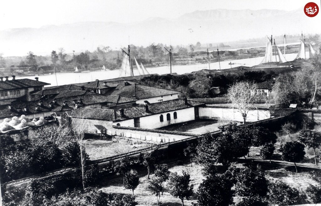 عکس/ منظره رویایی و متفاوت «بندر انزلی» دوران ناصرالدین شاه