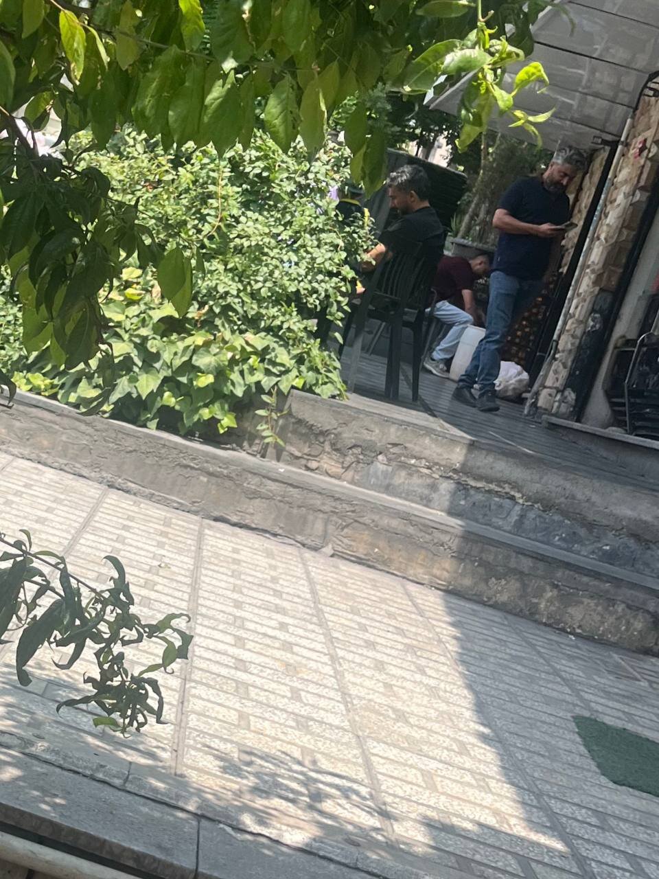 عکس | تصویر جالب از حضور محمدحسین میثاقی در یک بستنی فروشی در کرج