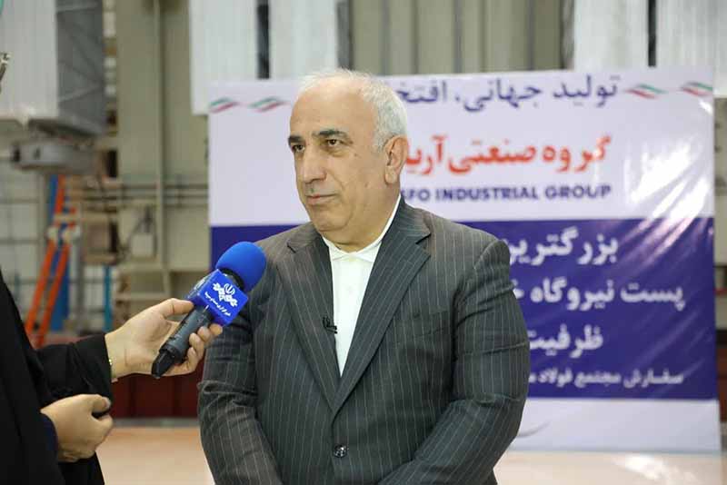 رونمایی از بزرگترین ترانسفورماتور خورشیدی کشور؛ انتقاد صریح از واردات تجهیزات نیروگاهی