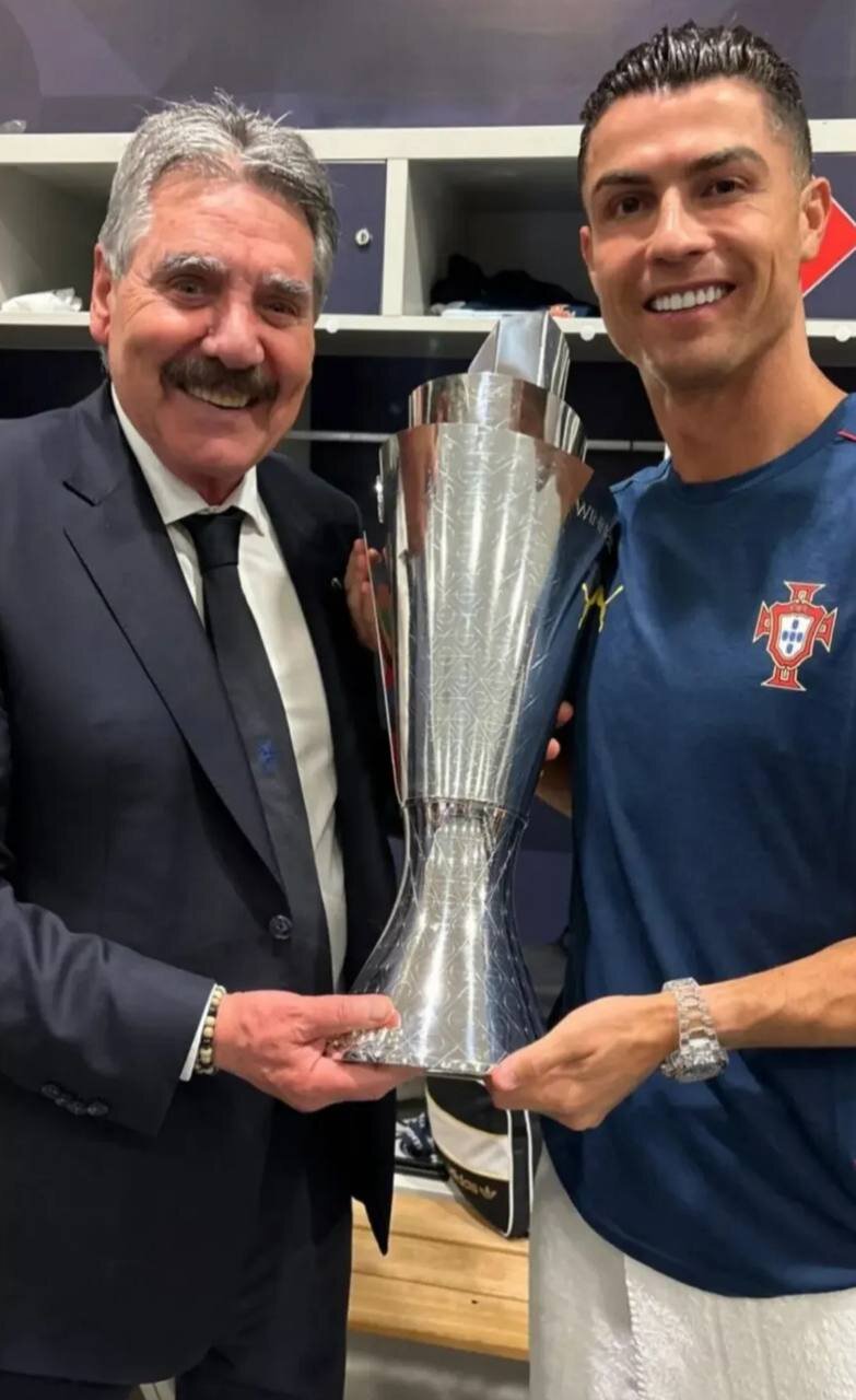 عکس | ملاقات یک تراکتوری با کریستیانو رونالدو!