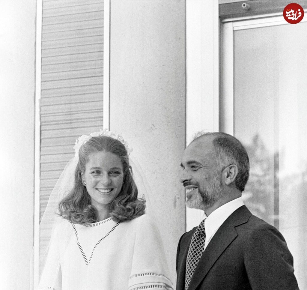 عکس/ مراسم عروسی ملک حسین، پادشاه اردن با ملکه نور