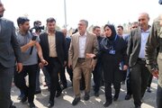 تصاویر | بازدید  وزیر بهداشت، درمان و آموزش پزشکی در بدو ورود به استان ایلام از بیمارستان رازی