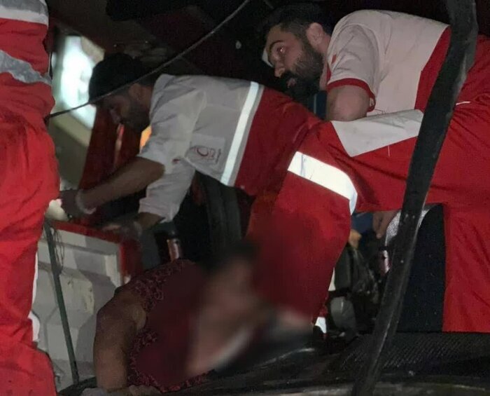 تصادف اتوبوس با ۲ دستگاه تریلر/ جزئیات