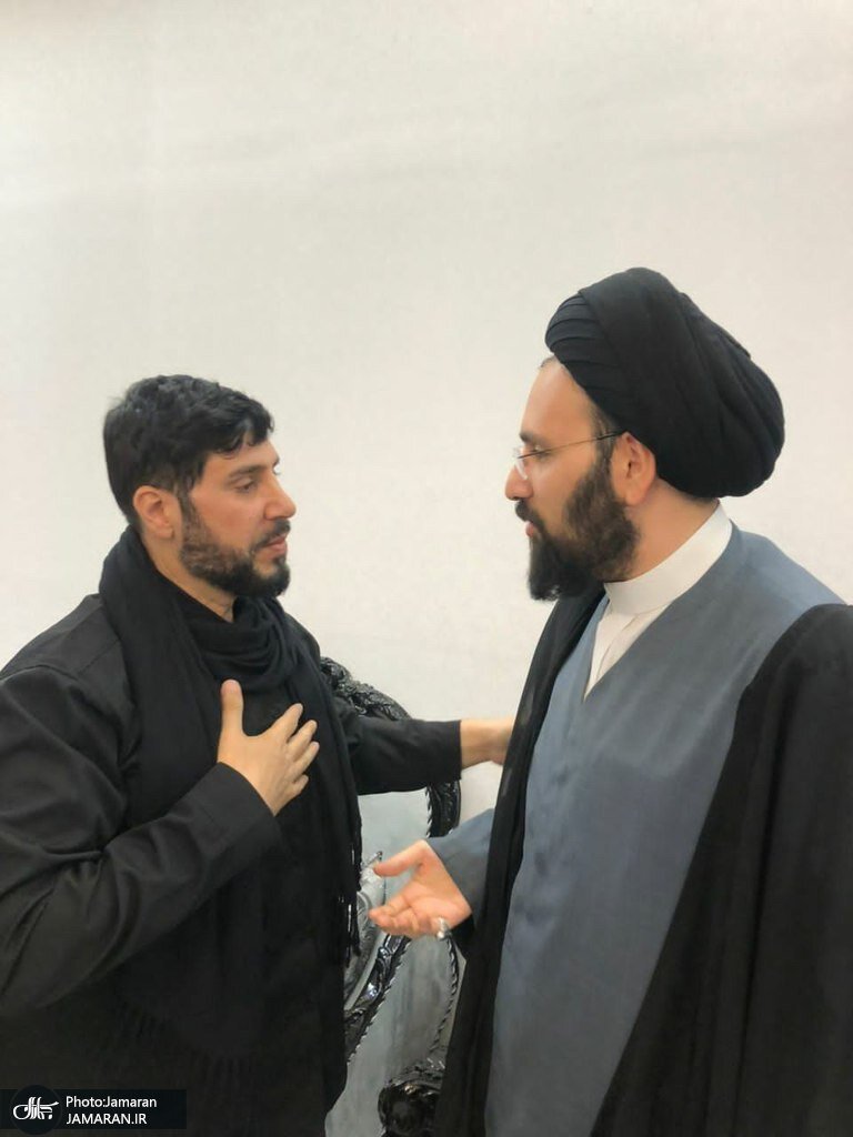 تصاویری از دیدار سید علی خمینی با «سپر سید»/ محافظ ویژه شهید سیدحسن نصرالله کیست؟