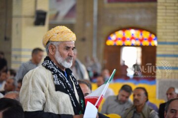 دیدار عمومی پزشکیان با مردم در مصلی شهر ایلام