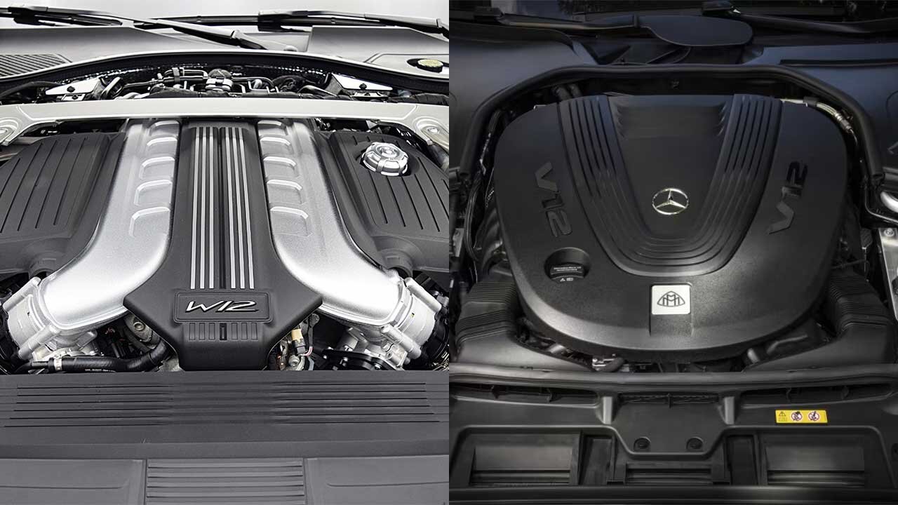مقایسه موتورهای V۱۲ و W۱۲ / کدام موتور بهتر است؟ /عکس