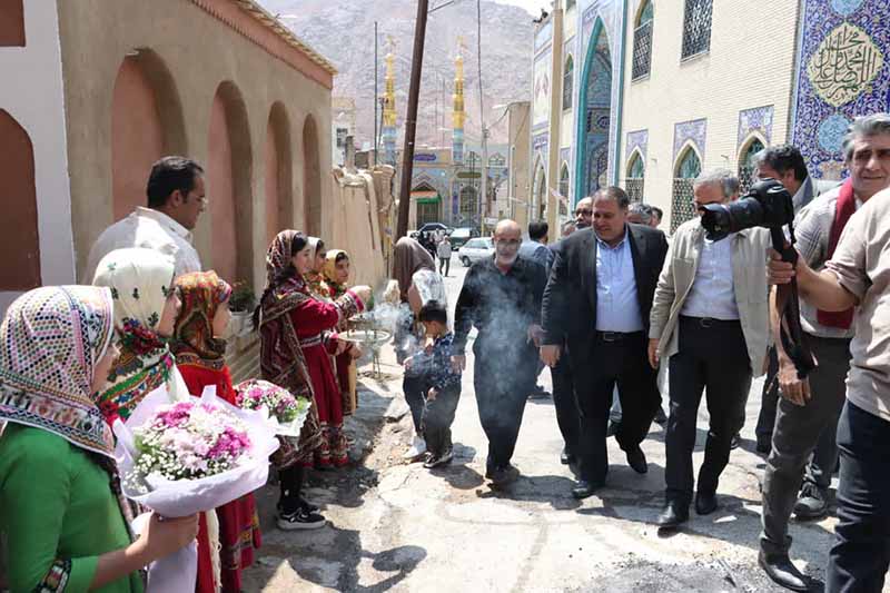 تصاویر | سفر معاون امور مجلس، حقوقی و استان‌های وزارت میراث‌فرهنگی به استان سمنان