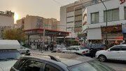 عکس | وضعیت کنونی پمپ بنزین خیابان پاسداران