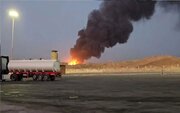 ببینید | اولین تصاویر از لحظاتی پس از انفجار در قصرشیرین
