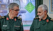 عکس | قابی از شهید باقری در کنار شهید زاهدی و شهید سلیمانی