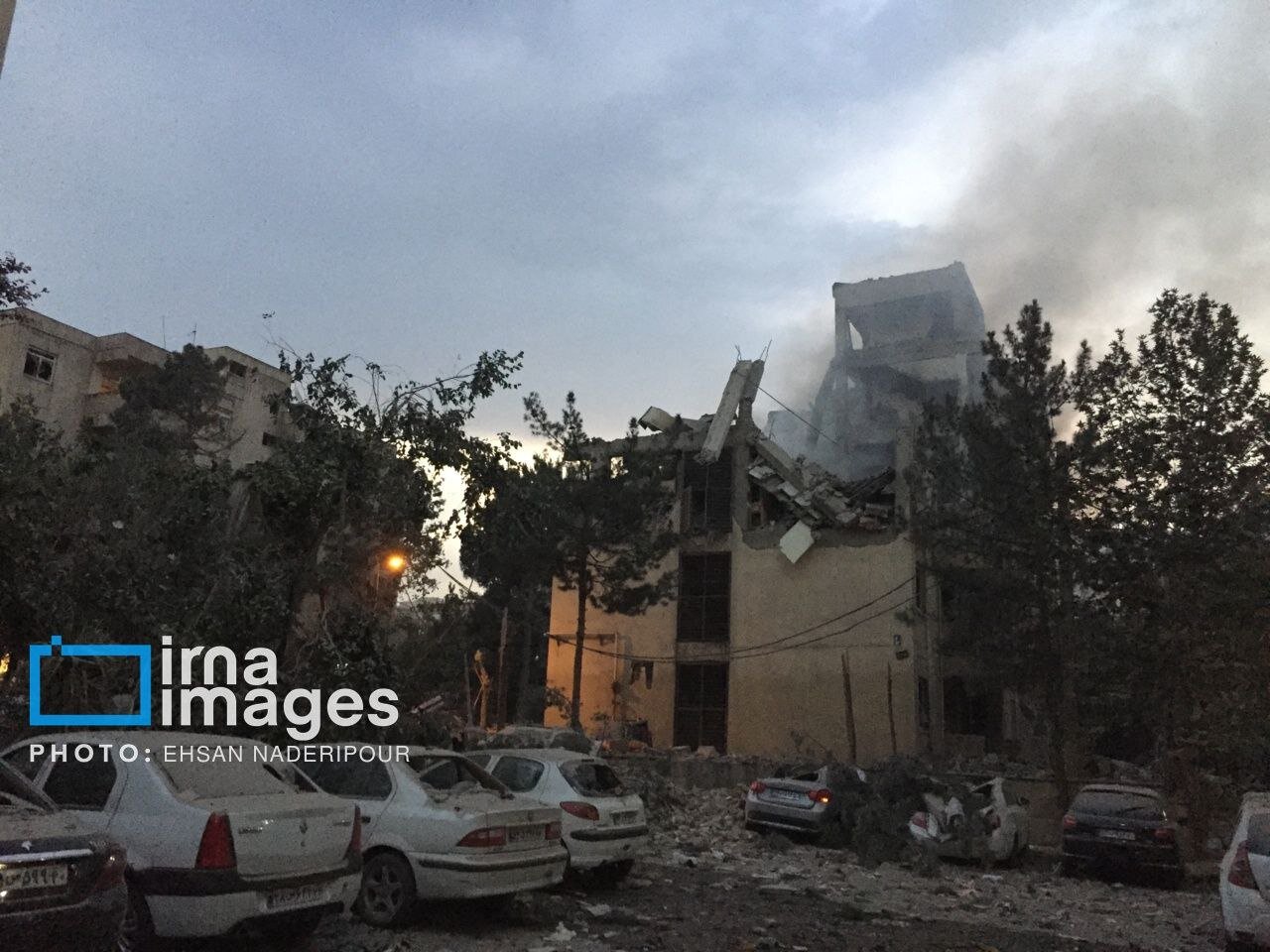 تصاویری از تهران درپی حمله اسرائیل