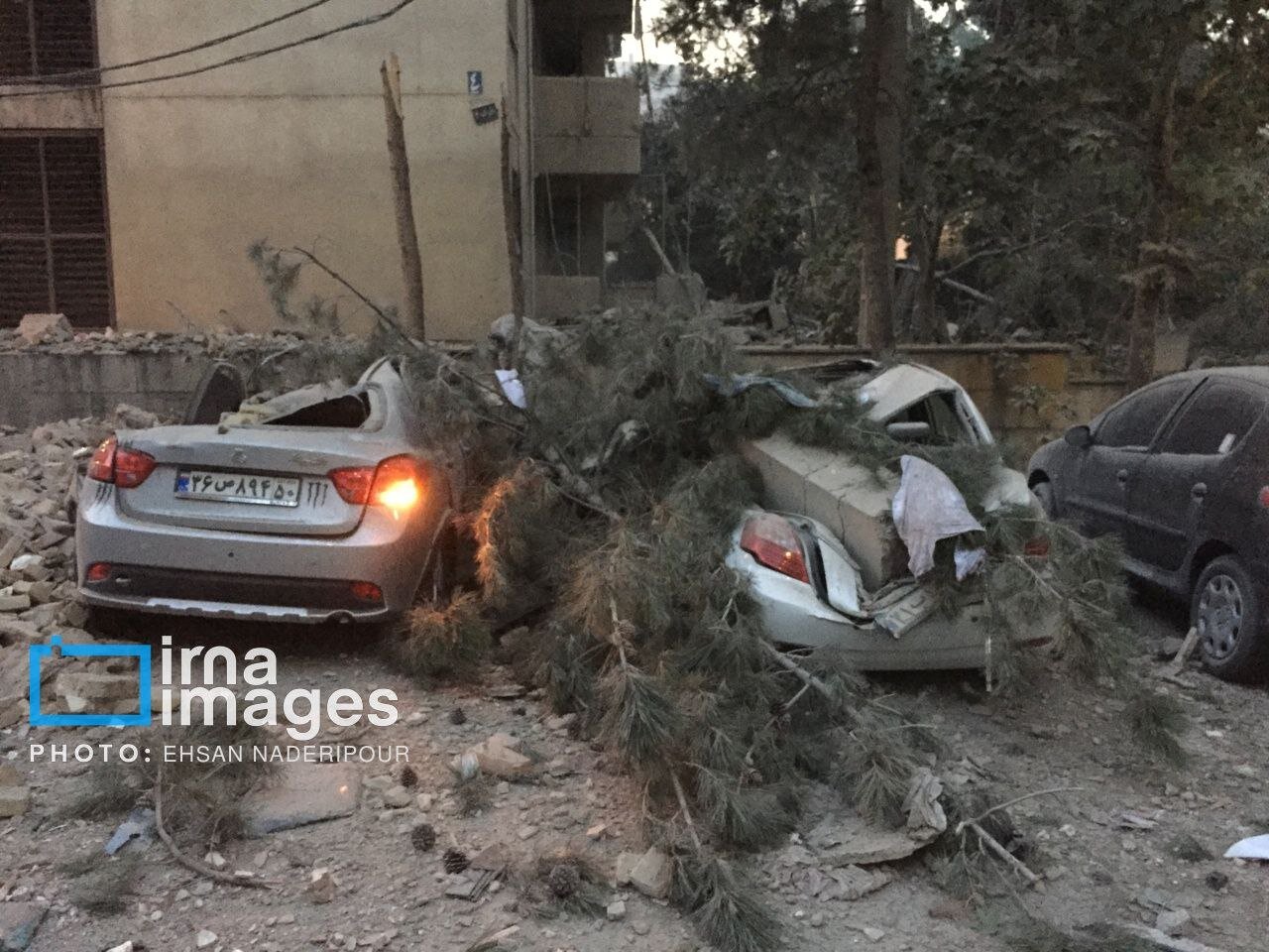 تصاویری از تهران درپی حمله اسرائیل