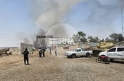 انفجار در آبادان/ یادمان شهید تندگویان هدف گرفته شد+ عکس