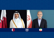 گفتگوی مهم پزشکیان و امیر قطر درباره حملات اسرائیل و پاسخ نیروهای مسلح ایران