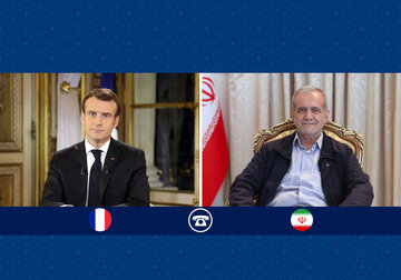 پزشکیان: پذیرش مذاکره همزمان با حملات اسرائیل، تصوری باطل است / مکرون: فرانسه از قصد اسرائیل اطلاع نداشت؛ امیدوارم این اتفاقات لطمهای به روابط نزند