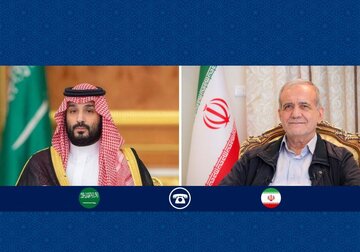 پزشکیان خطاب به بن سلمان: از زمان آغاز به کارم دنبال صلح بودم / اسرائیل مدام کارشکنی کرده / بن سلمان: واکنش خردمندانه شما مانع درگیر شدن آمریکا می شود
