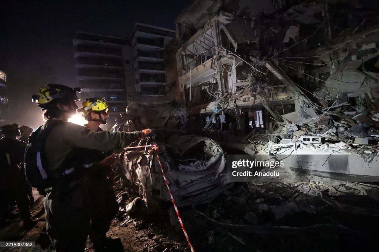 ۲ عکس از میزان تخریب موشک های ایرانی