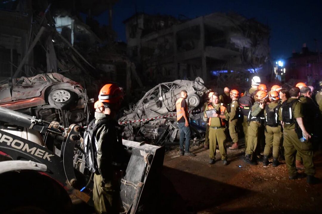 ۶ ساختمان در تلآویو در حمله ایران با خاک یکسان شد/تصاویر