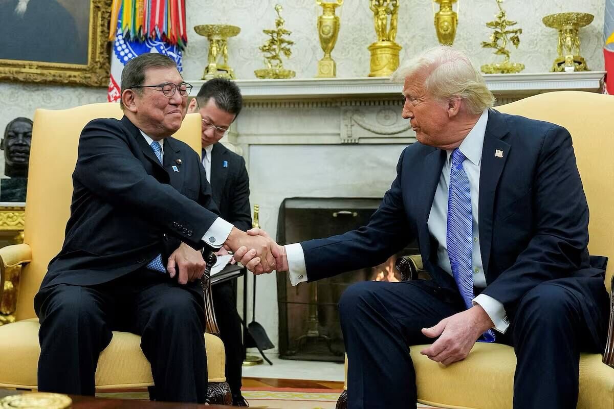 توافق ترامپ با نخست‌وزیر ژاپن درباره حمله اسرائیل به ایران