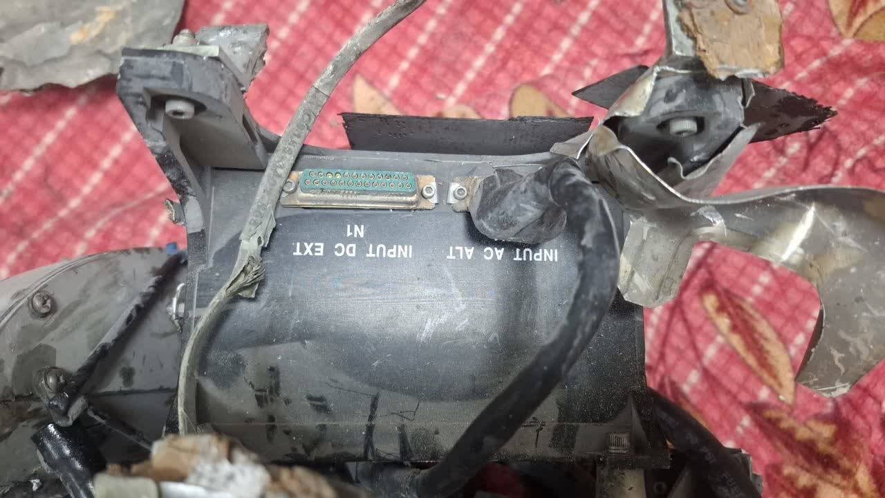 تصاویری از بقایای موشکها و پهپادهای منهدم شده اسرائیلی