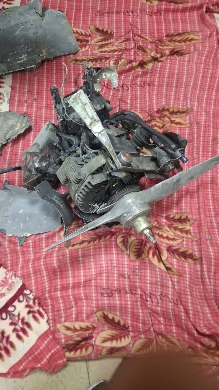 تصاویری از بقایای موشکها و پهپادهای منهدم شده اسرائیلی