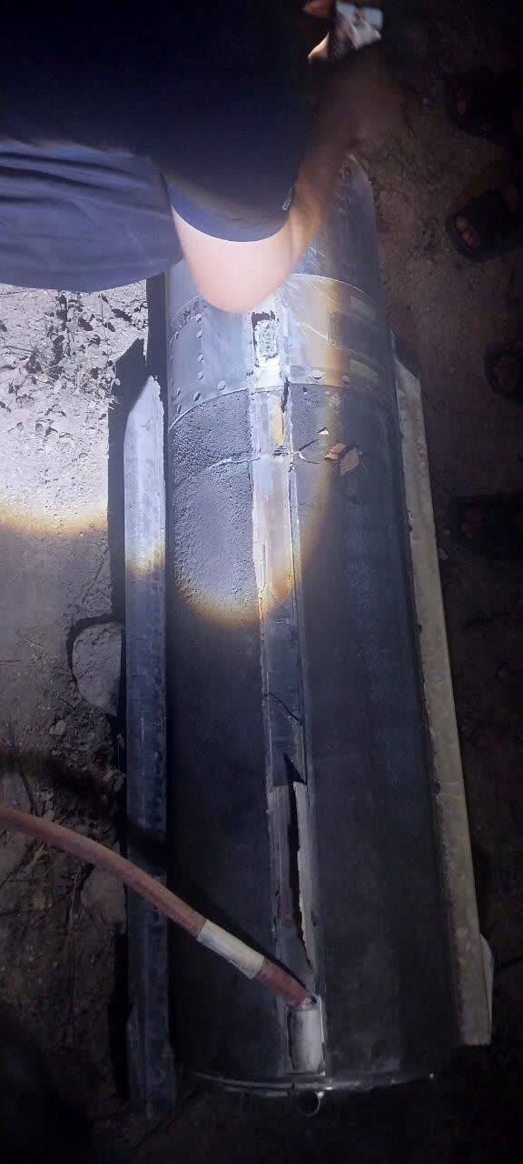 تصاویری از بقایای موشکها و پهپادهای منهدم شده اسرائیلی