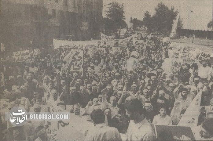 راهپیمایی پنج میلیونی علیه اسرائیل در تهرانِ چهل سال پیش + عکس