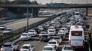 اصابت پرتابه به آزادراه تهران قم؛ انسداد بخشی از مسیر