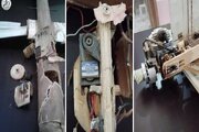 ببینید | تصاویری از کشف کارگاه تولید ریزپرنده و مواد منفجره در شهر ری