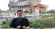 خبرنگار صدا و سیما پس از حمله اسرائیل: دست کم چهار بمب به ساختمان شیشه ای برخورد کرد