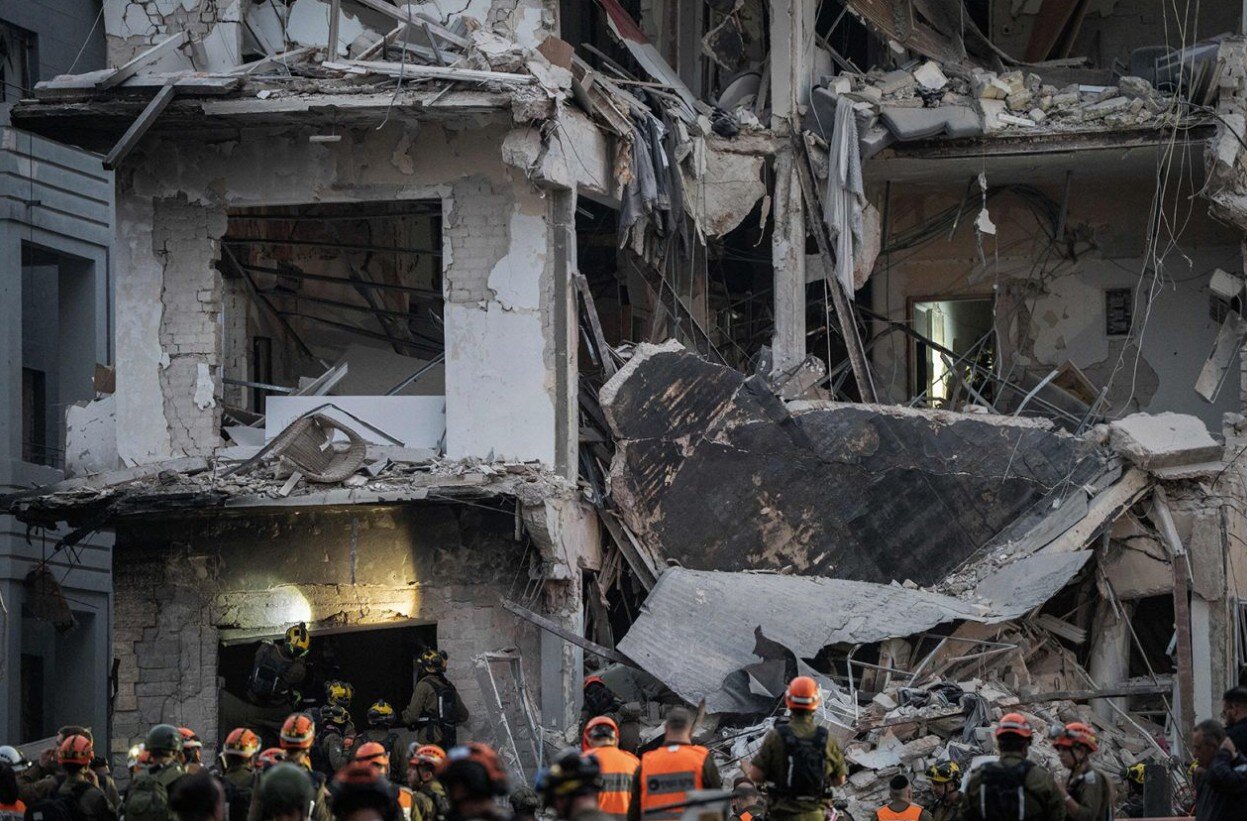 اسرائیل خواب این روزها را هم نمیدید؛تصاویری از میزان خسارت موشکهای ایران به تلآویو و حیفا