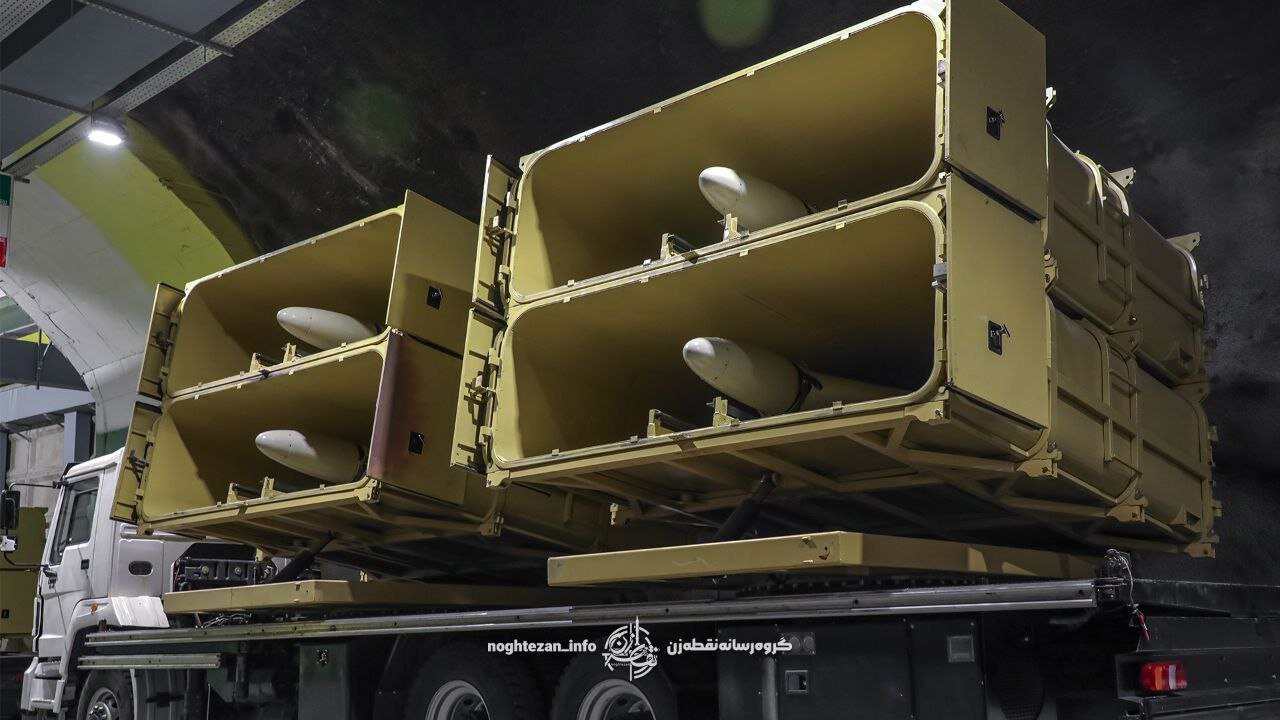 تصاویری از یک تونل پهپادی سپاه منتشر شد