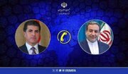 تاکید بارزانی بر پایبندی اقلیم کردستان به توافق‌نامه امنیتی میان عراق و ایران در گفت‌وگو با عراقچی