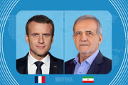 «مکرون» بدون محکوم کردن حملات آمریکا ؛ خواستار خویشتن‌داری حداکثری ایران شد