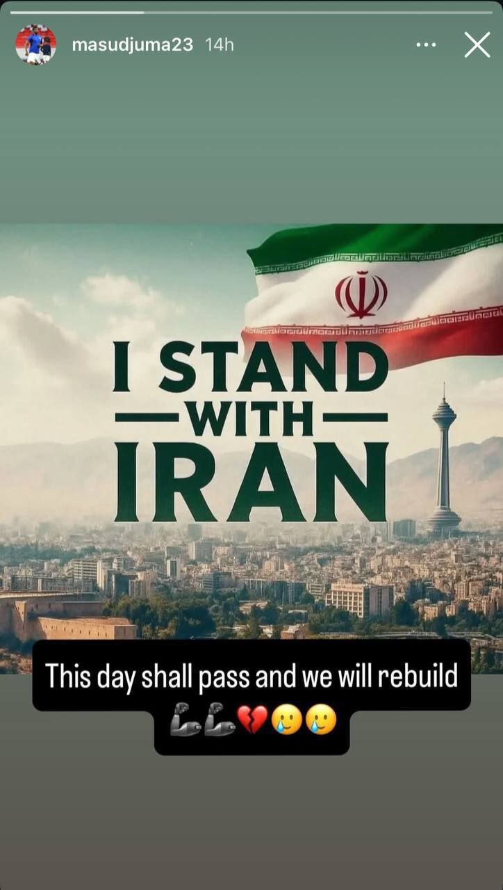 عکس | همدردی بازیکن خارجی استقلال با آبی ها