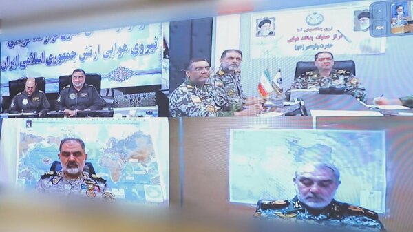 تصاویری از فرمانده کل ارتش در کنار دریادار سیاری/ امیر حاتمی: آمریکا همیشه پاسخ قاطعانه جنایاتش را گرفته است