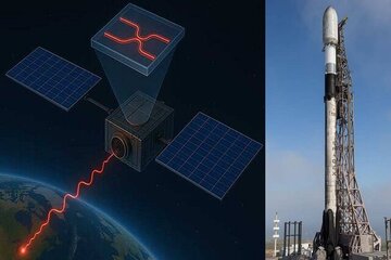 پرتاب نخستین کامپیوتر کوانتومی به فضا