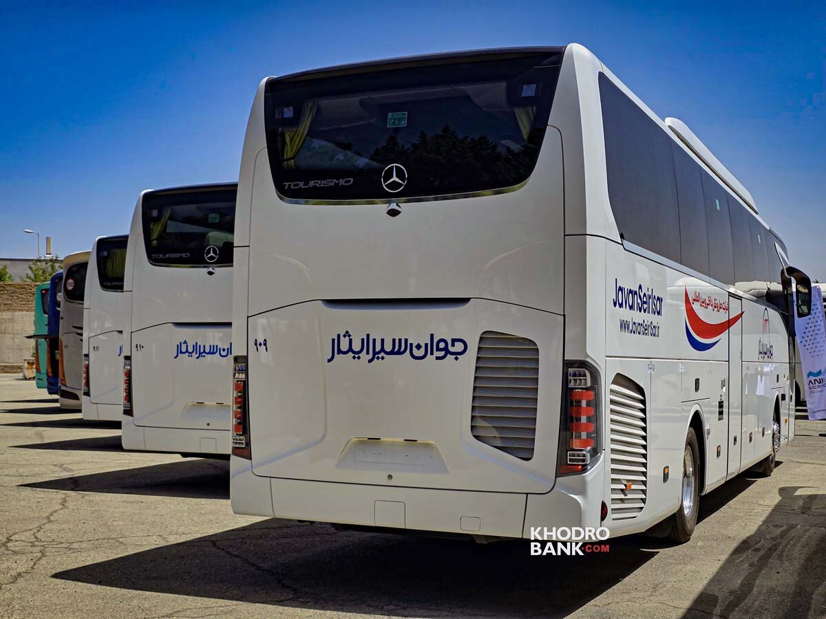 حضور مرسدس بنز Tourismo در در ناوگان بینشهری ایران