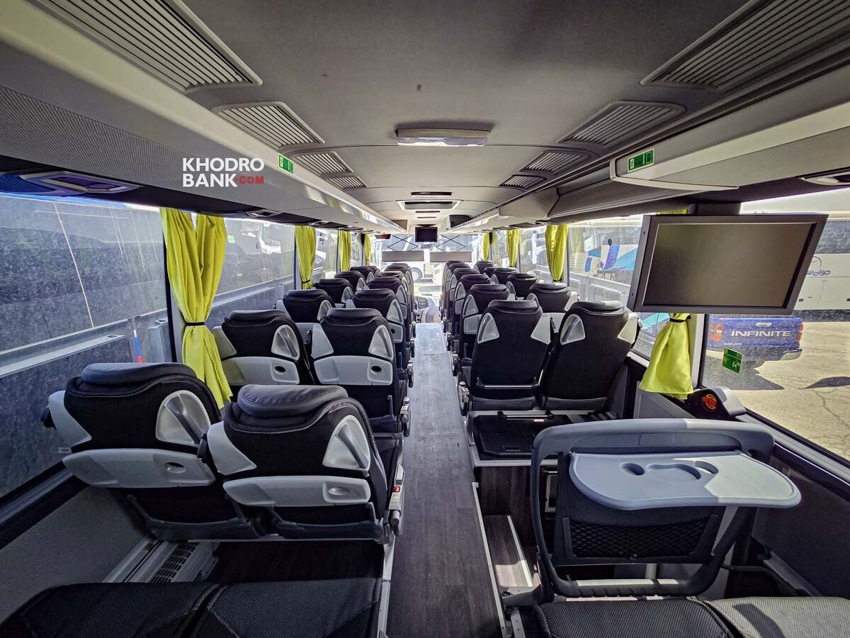 حضور مرسدس بنز Tourismo در در ناوگان بینشهری ایران