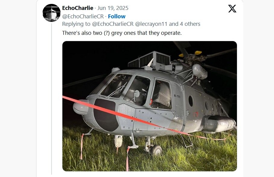 پشت پرده حضور بالگرد روسی Mi-۱۷ در خاک آمریکا