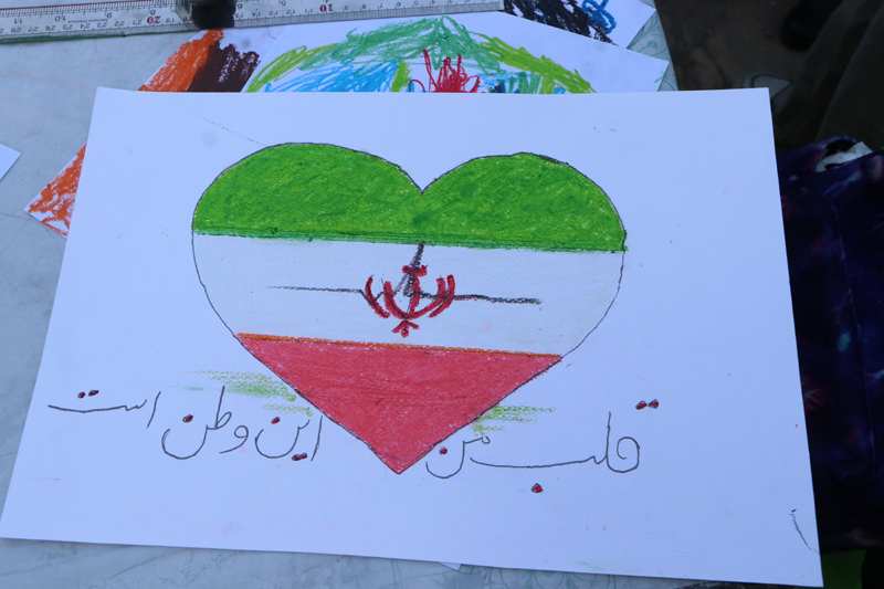 جلوه‌های عشق به ایران در گردهمایی هنرمندان تجسمی سمنان