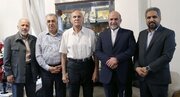 دیدار مدیرعامل صندوق اعتباری هنر با جمشید هاشم‌پور