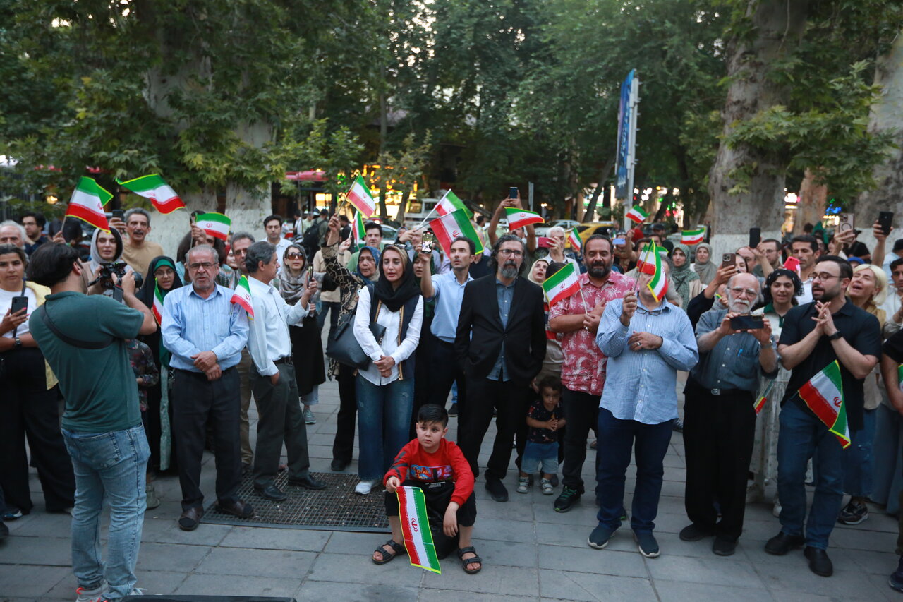 پیچیدن صدای دمام و نیانبان در باغ فردوس همزمان با آتشبس
