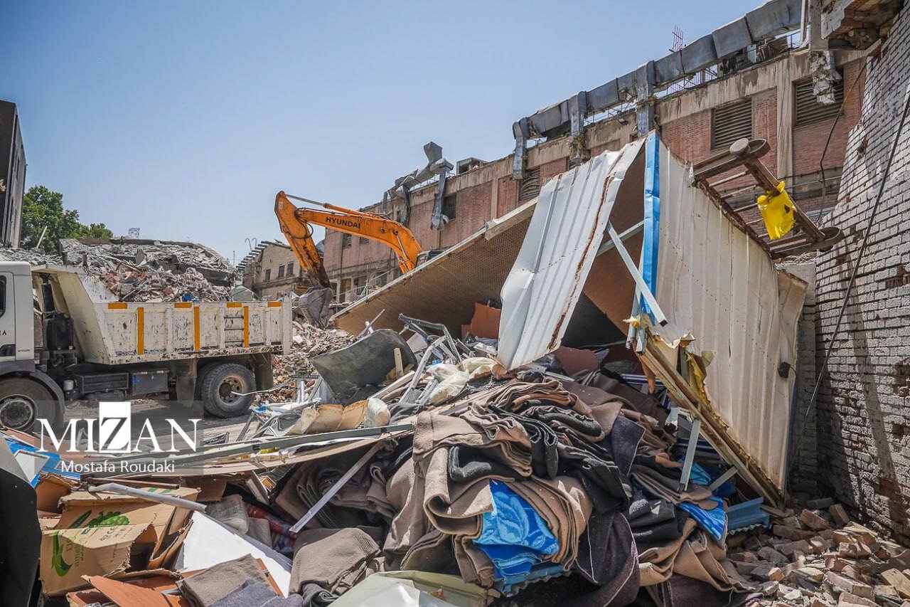 تصاویر خبرگزاری قوه قضائیه از زندان اوین بعد از حمله رژیم صهیونیستی