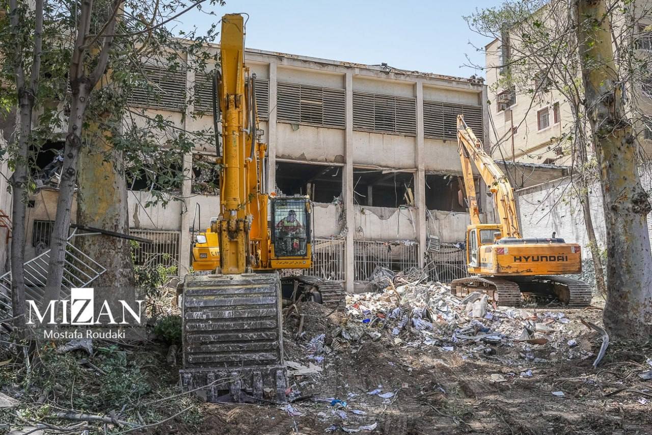 تصاویر خبرگزاری قوه قضائیه از زندان اوین بعد از حمله رژیم صهیونیستی