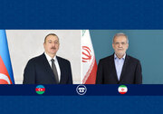 تاکید پزشکیان بر بررسی اخبار درباره تعرض پهپادهای اسرائیلی به ایران از آذربایجان / علی اف: اجازه نمی‌دهیم آسمان آذربایجان علیه ایران مورد استفاده باشد